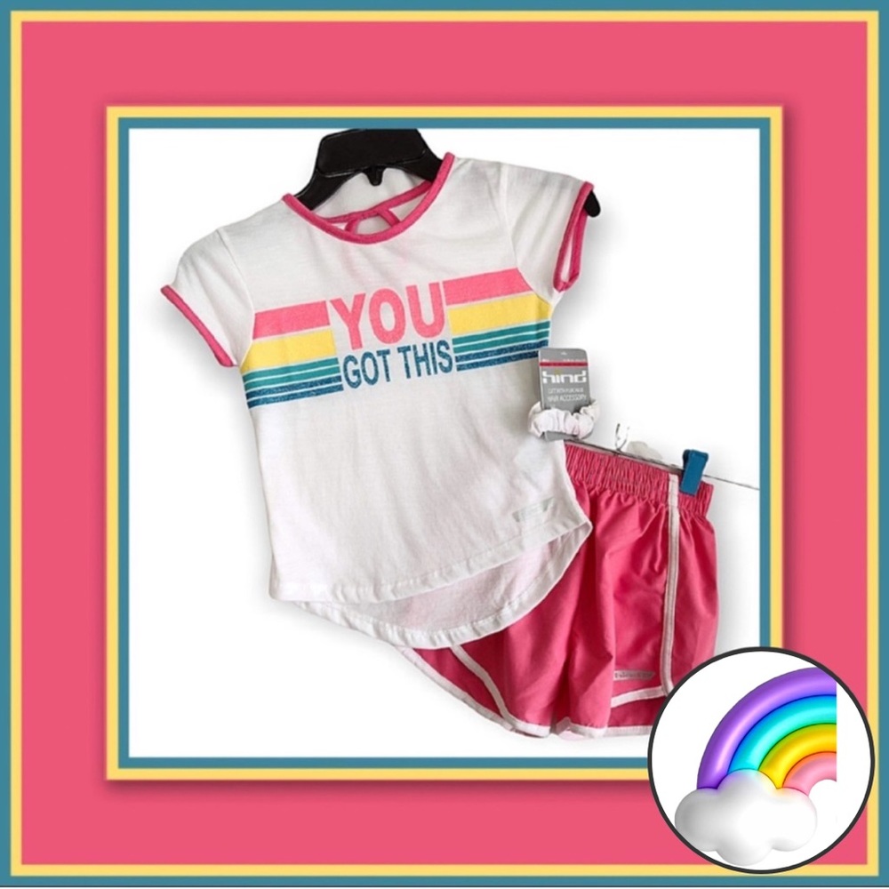 3/$24 - 2 Piece Tee Shirt and Shorts Set